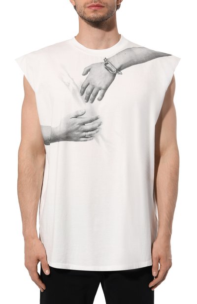 Хлопковая майка MM6, арт. SH2NL0003/S23588, фото 3