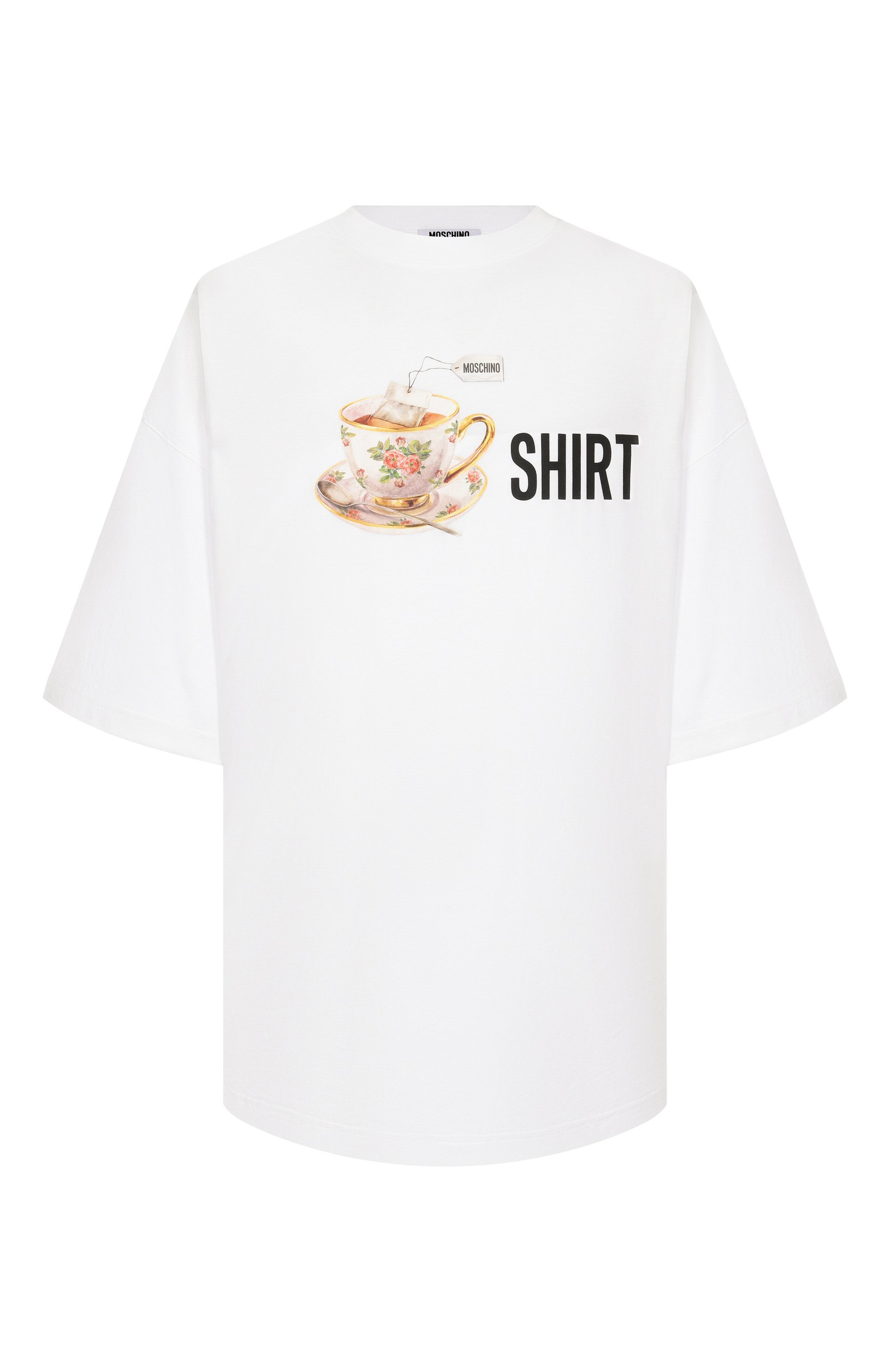 Хлопковая футболка MOSCHINO, арт. V0706/5241, фото 1