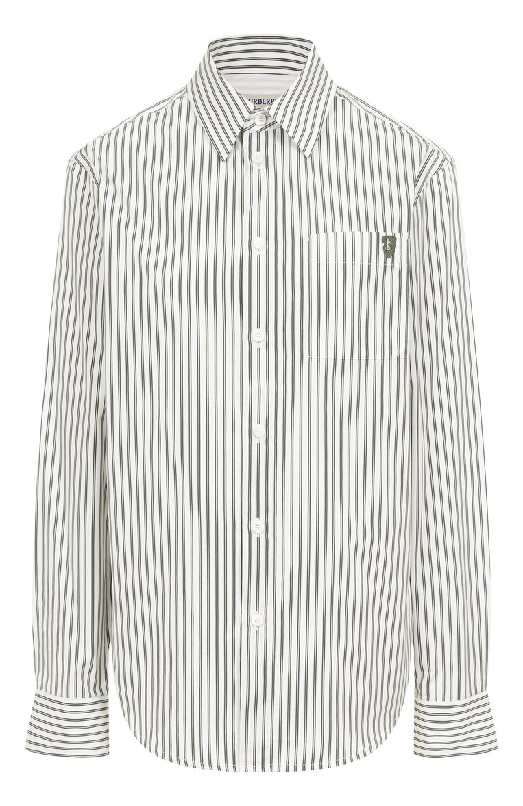 Хлопковая рубашка BURBERRY, арт. 8102550, фото 1