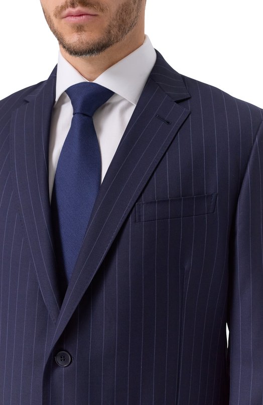 Шерстяной костюм Zegna 28QCGN/822759A8 Синий  28QCGN/822759A8 Фото 6