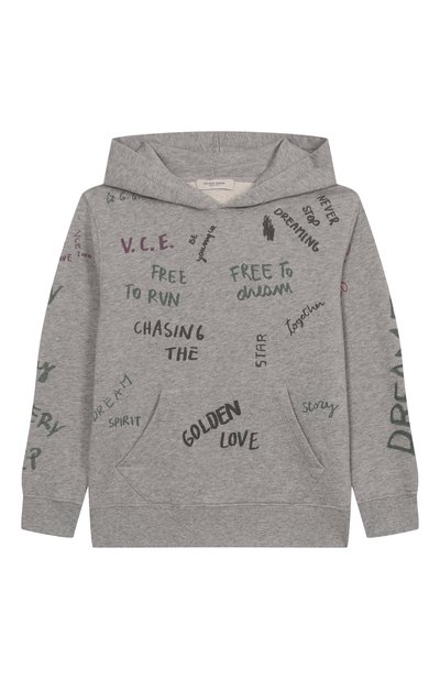 Мужской хлопковое худи GOLDEN GOOSE DELUXE BRAND, арт. GKP02044.P002189