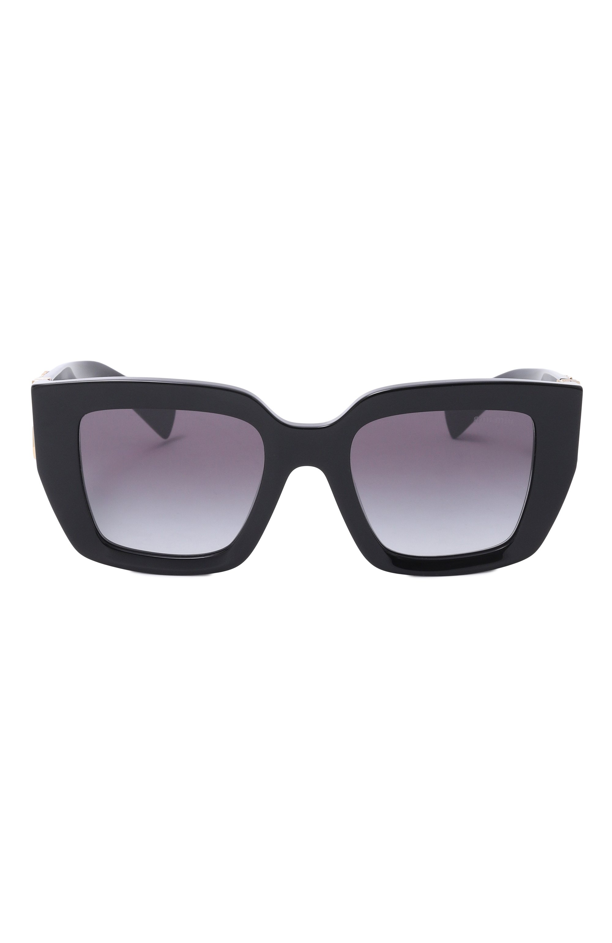 Солнцезащитные очки MIU MIU черного цвета по цене 53800 руб., арт. B05S-16K90A, фото 2 Солнцезащитные очки MIU MIU, арт. B05S-16K90A, фото 2