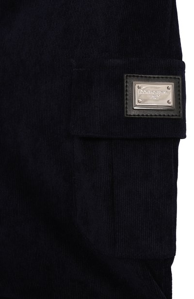 Вельветовые джоггеры DOLCE & GABBANA, арт. L44P99/FUEF0/2-6, фото 3