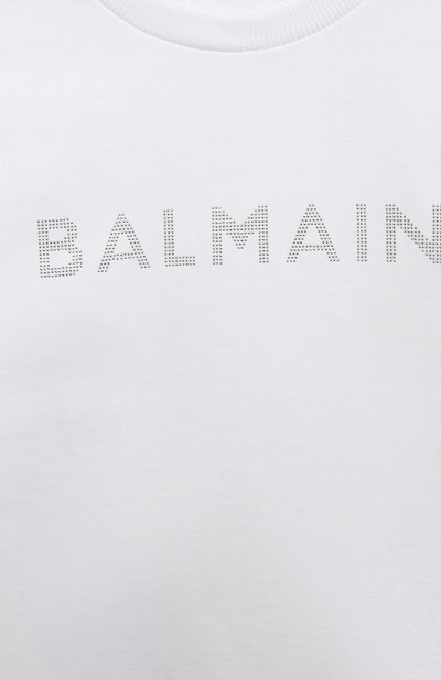 Хлопковый свитшот BALMAIN, арт. BU4Q20, фото 3