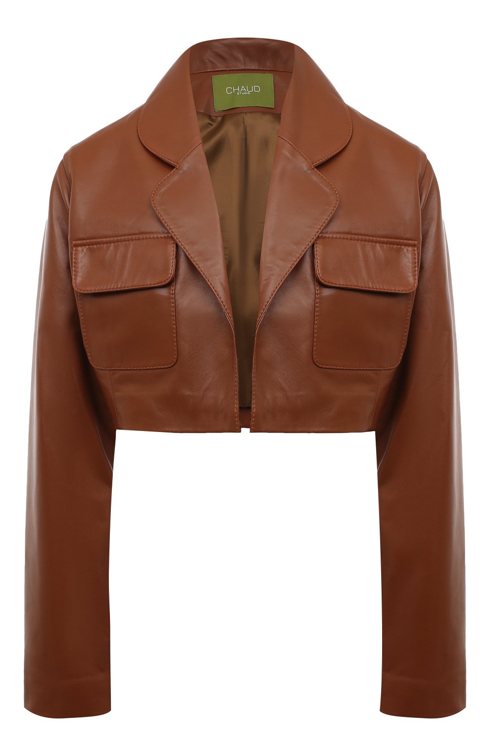 Кожаный жакет CHAUD STUDIO, арт. CLAUDIASHORTJACKET23, фото 1