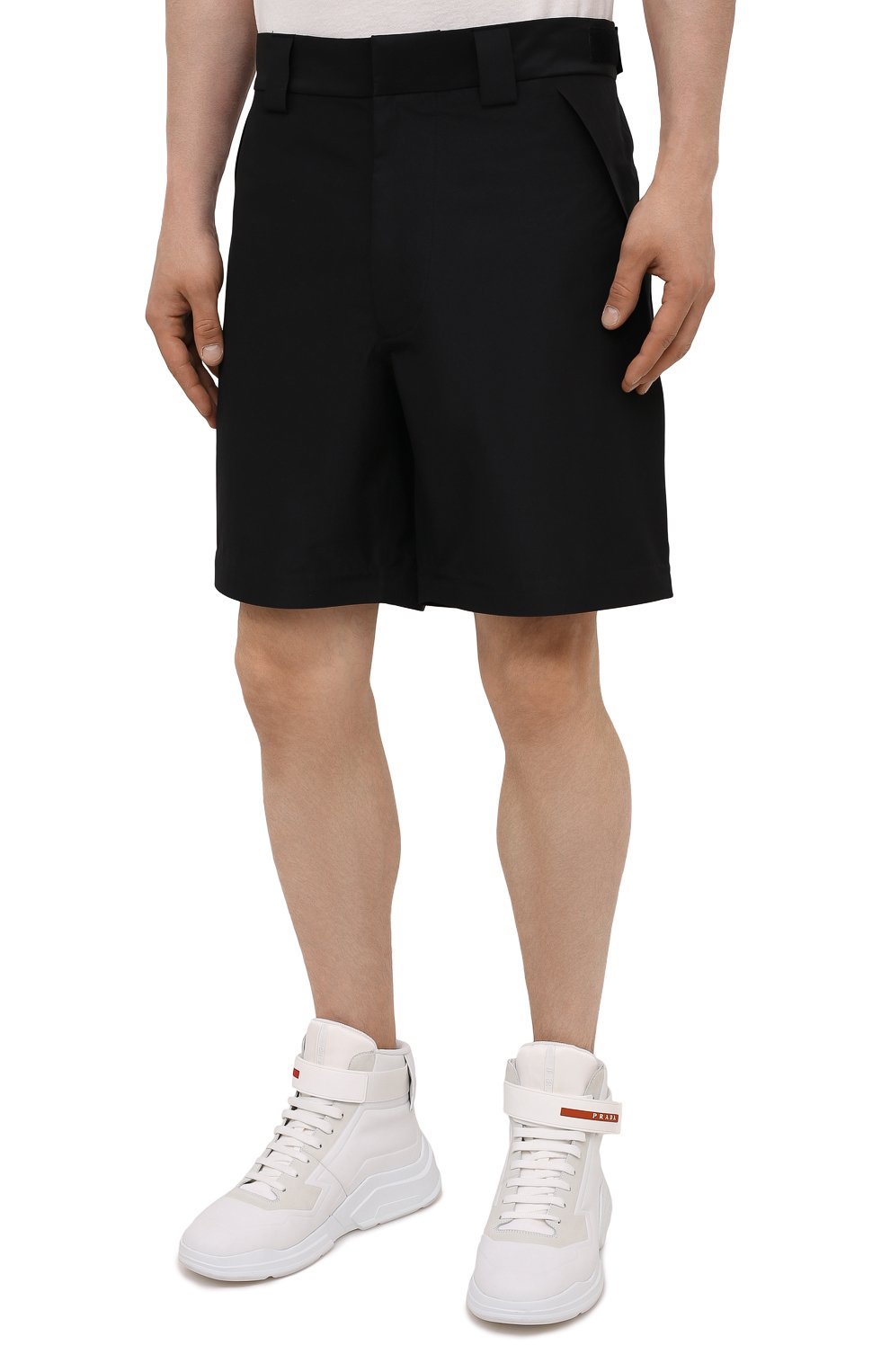 Брюки PRADA черного цвета по цене 200000 руб., арт. SPH55-1V94-F0002-201, фото 6 Брюки PRADA, арт. SPH55-1V94-F0002-201, фото 6