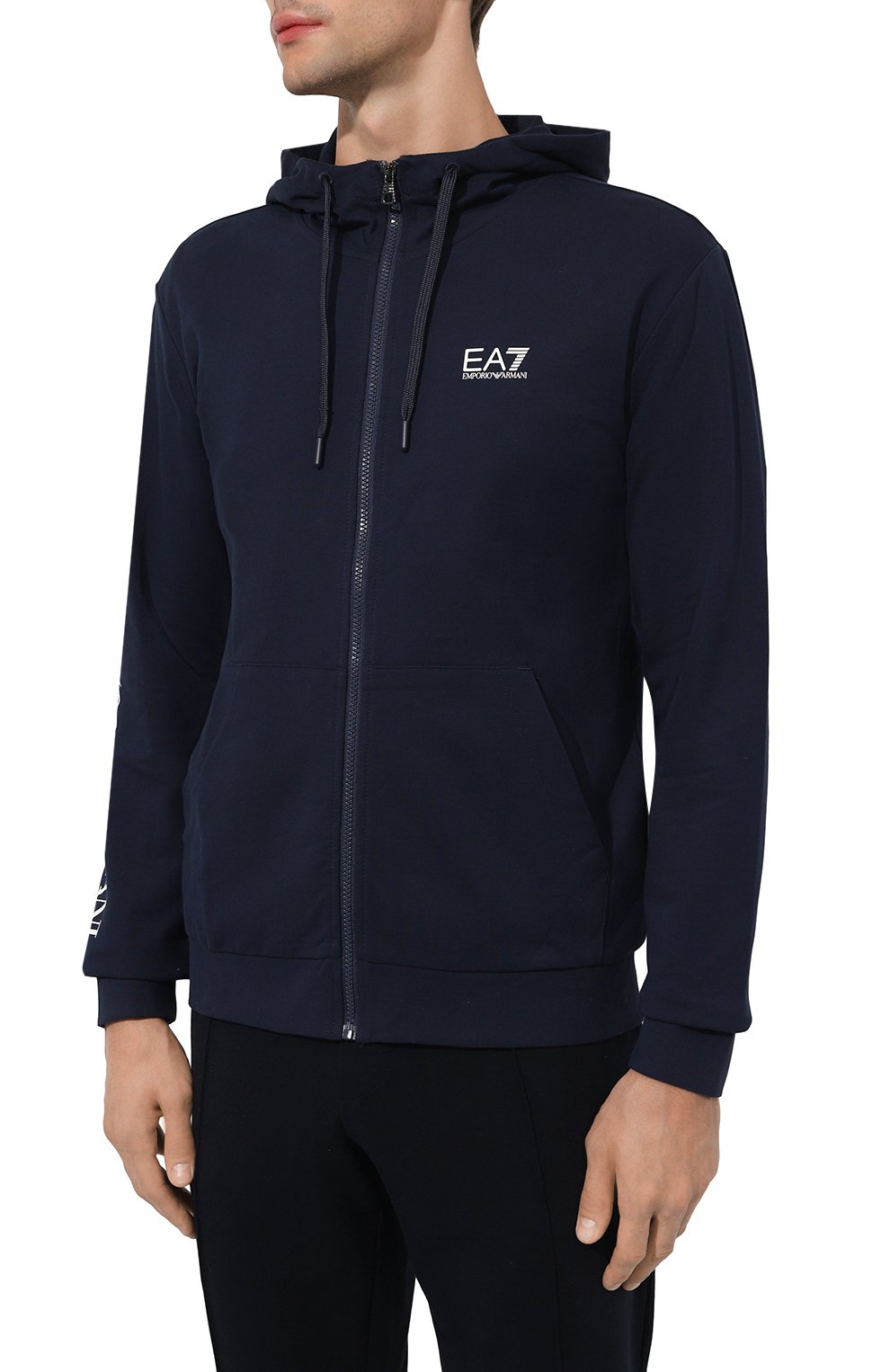 Хлопковая толстовка EA7, арт. 8NPM13/PJ05Z, фото 3