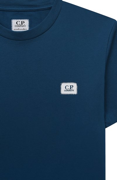 Хлопковая футболка C.P. COMPANY, арт. CNM008/LAA17/10A-14A, фото 3