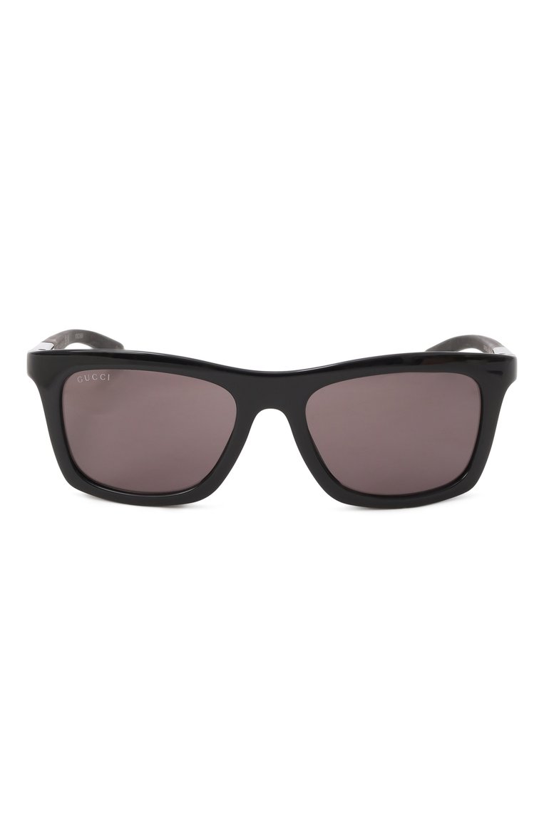 Женские солнцезащитные очки GUCCI черного цвета, арт. GG1735S 001 | Фото 3 (Нос: Не проставлено; Региональные ограничения белый список (Axapta Mercury): Не проставлено; Кросс-КТ: С/з-унисекс; Тип очков: С/з; Материал: Металл; Оптика Гендер: оптика-унисекс; Очки форма: Прямоугольные)