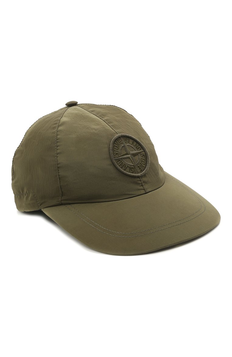 Мужская бейсболка STONE ISLAND хаки цвета, арт. 741599576 | Фото 1 (Материал: Синтетический материал, Текстиль; Нос: Не проставлено)