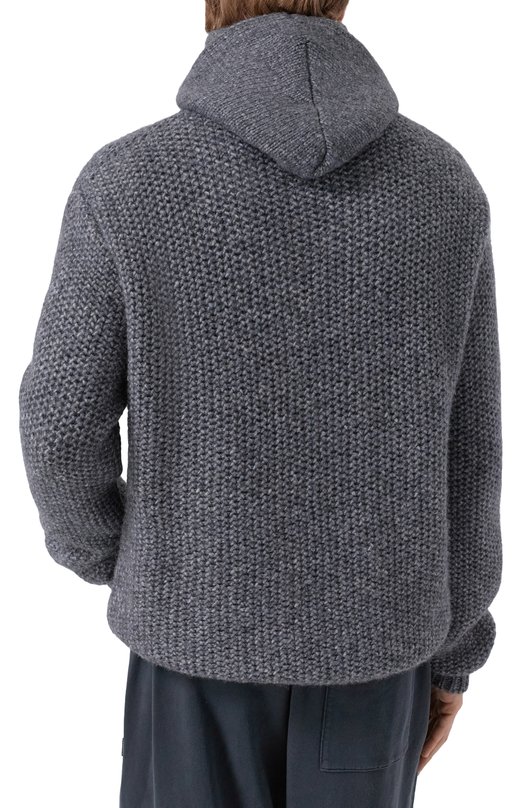 Свитер из хлопка и шерсти Never Enough MKN054 Серый  MKN054 Фото 4