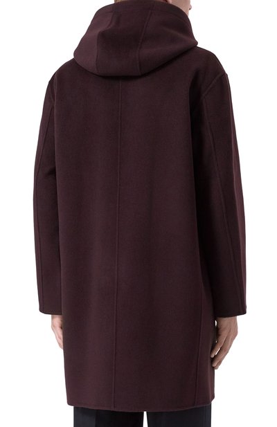 Пальто из шерсти и кашемира 12 STOREEZ бордового цвета по цене 65000 руб., арт. 134078, фото 4 Пальто из шерсти и кашемира 12 STOREEZ, арт. 134078, фото 4