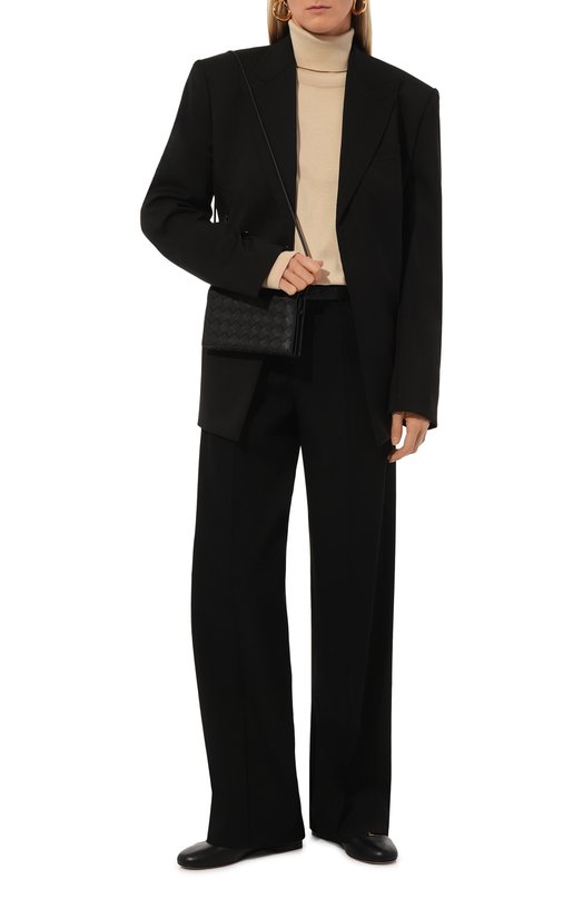 Кожаный кошелек Bottega Veneta 708586/V3UH2 Чёрный  708586/V3UH2 Фото 7