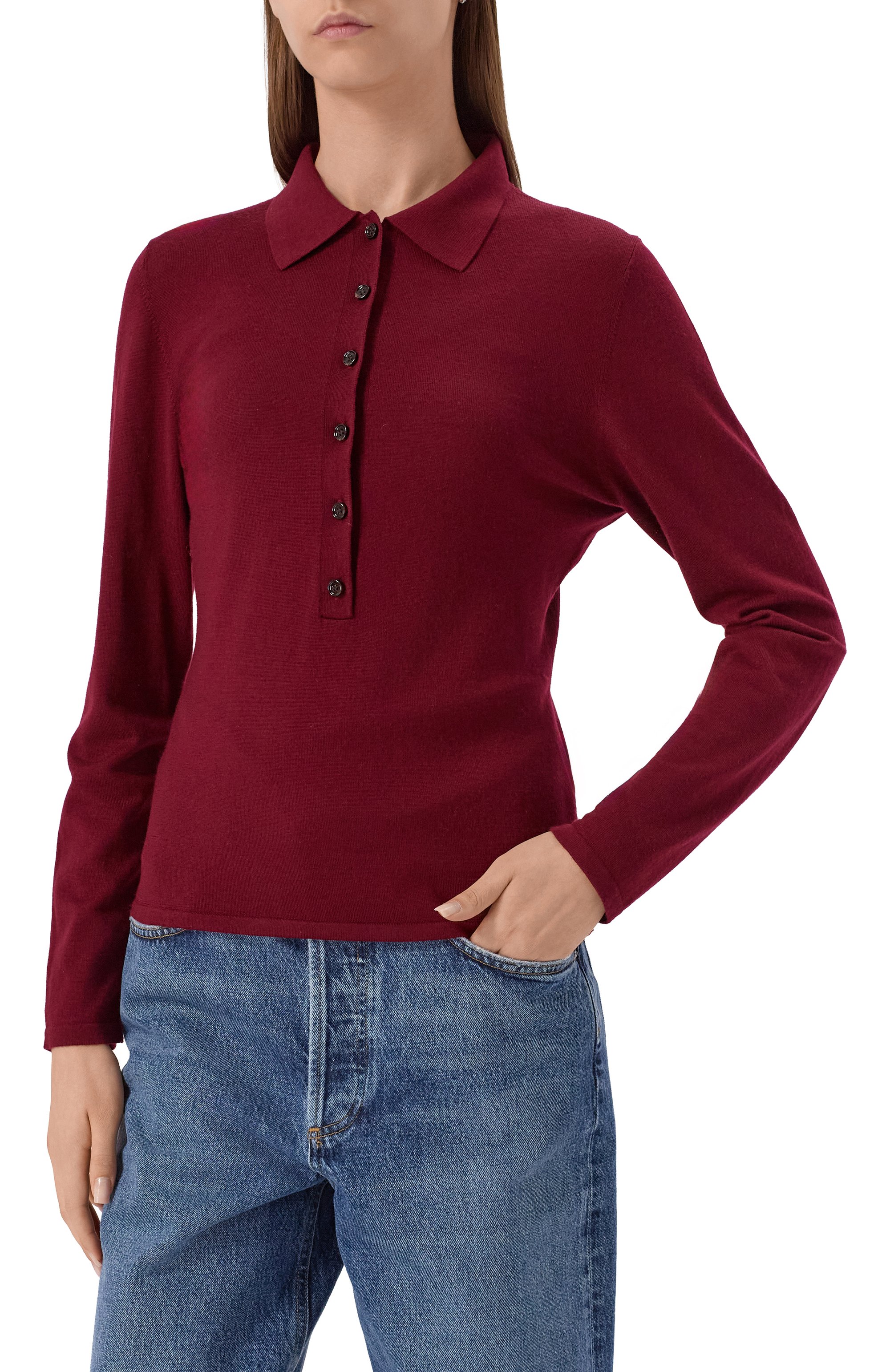 Шерстяное поло ALLUDE, арт. 255/64015, фото 3