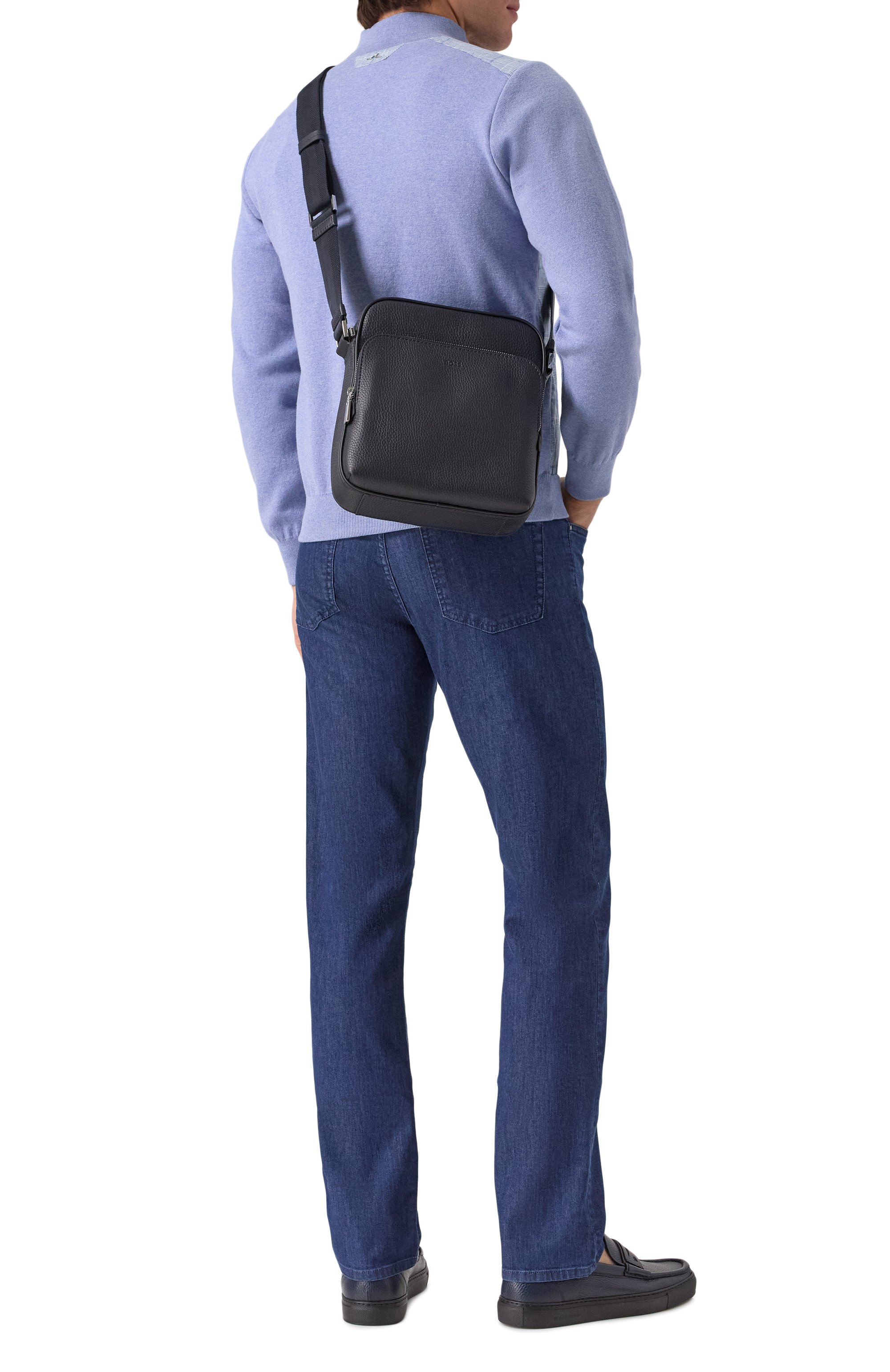 Сумка new crosstown BOSS темно-синего цвета по цене 52450 руб., арт. 50529288, фото 7 Сумка new crosstown BOSS, арт. 50529288, фото 7