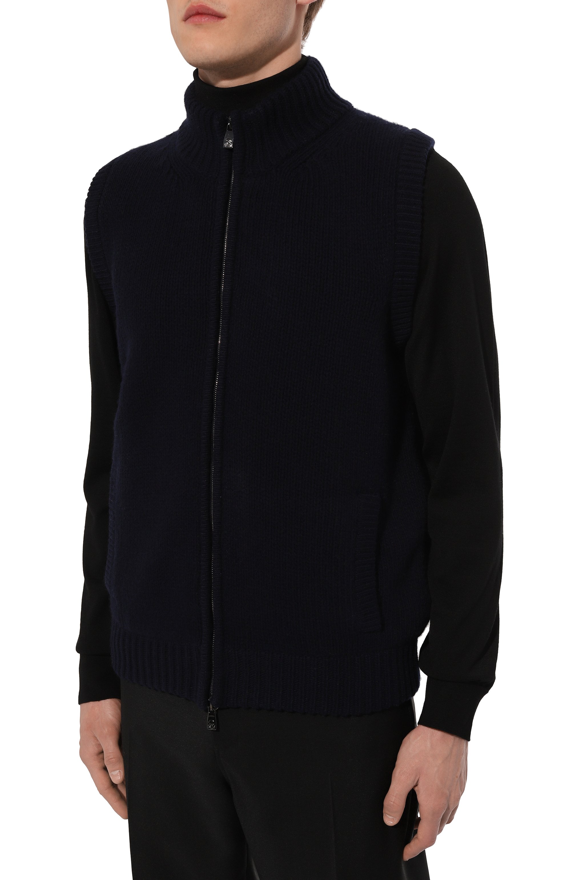 Жилет из шерсти и кашемира CORNELIANI, арт. 94M576-9425173, фото 3