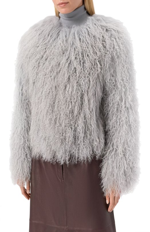 Шуба из овчины MVST M25.1PW.F006/M0NG0LIAN Серый  M25.1PW.F006/M0NG0LIAN Фото 3