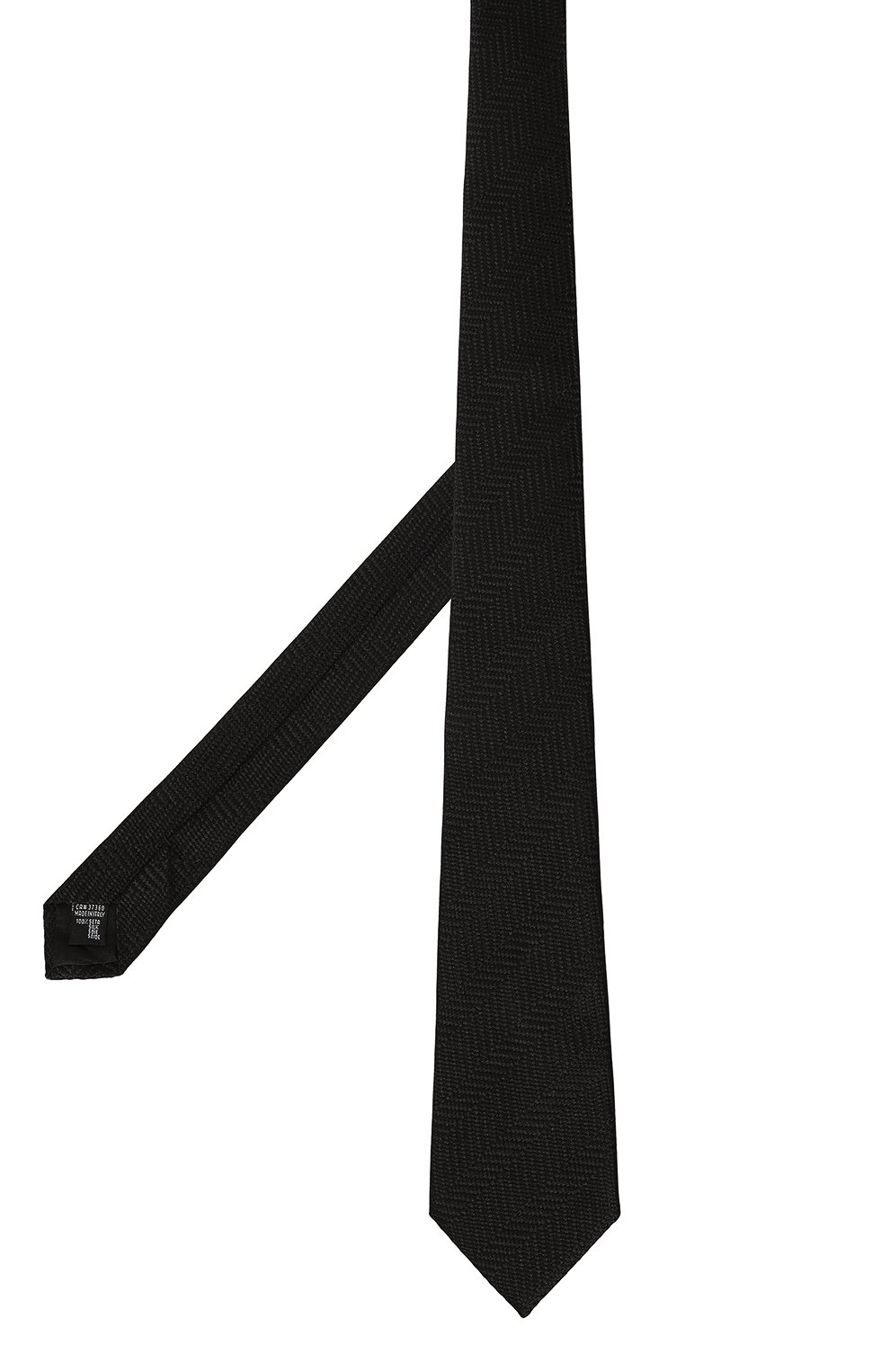 Шелковый галстук GIORGIO ARMANI черного цвета по цене 16250 руб., арт. 360054/4F928, фото 3 Шелковый галстук GIORGIO ARMANI, арт. 360054/4F928, фото 3