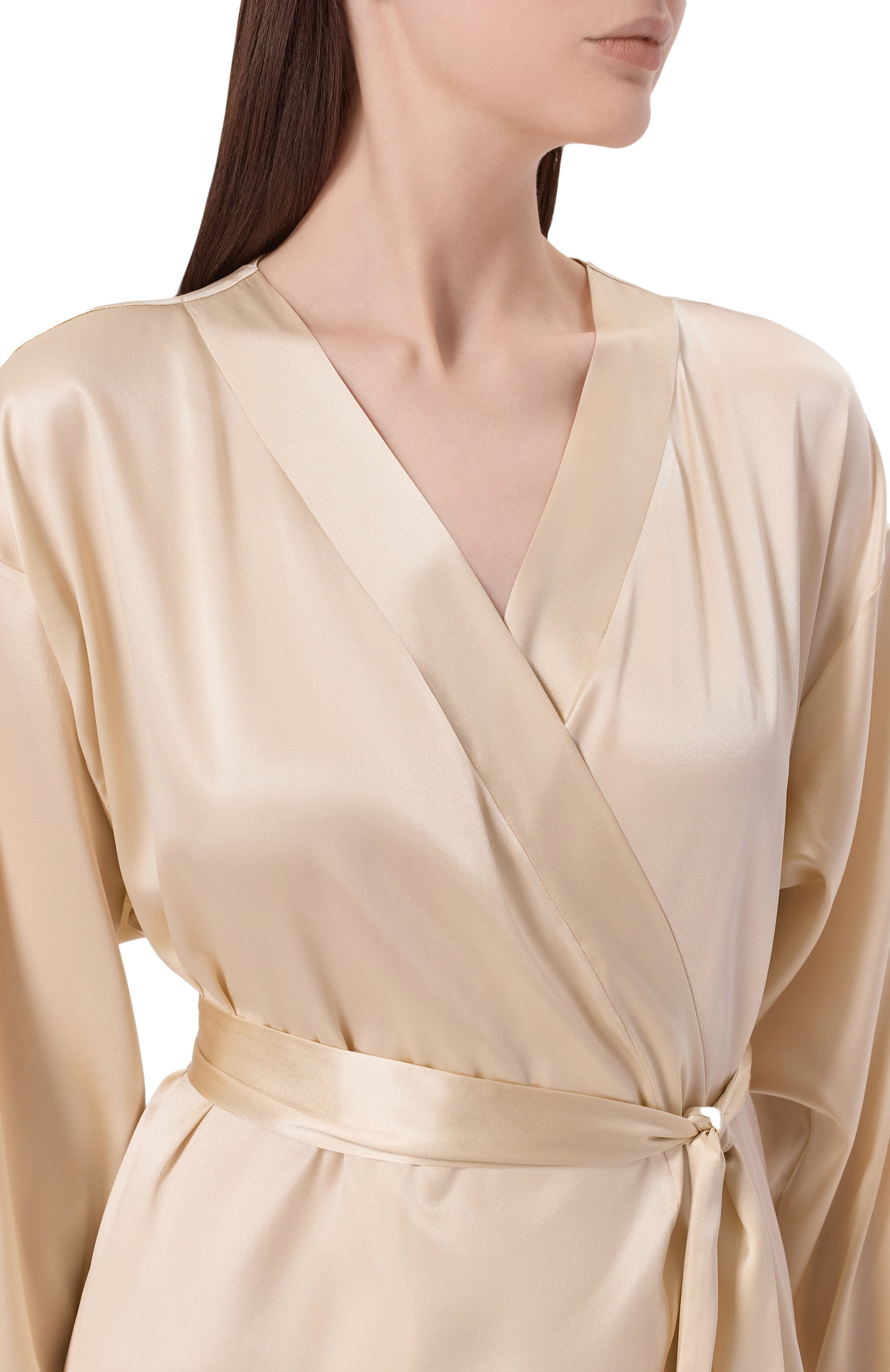 Шелковый халат I.D. SARRIERI, арт. J7961, фото 4