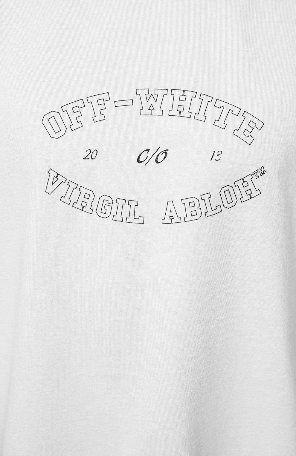 Хлопковая футболка OFF-WHITE, арт. 0MAA120F24JER00M, фото 5