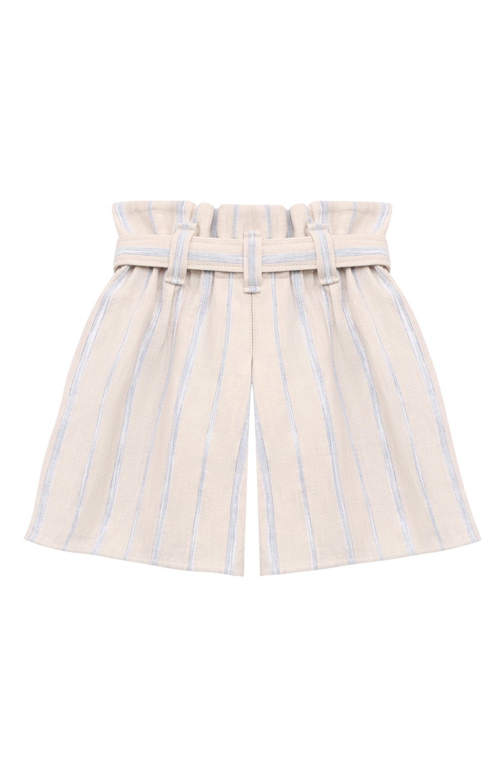 Шорты изо льна и хлопка BRUNELLO CUCINELLI, арт. BL156G077B, фото 2