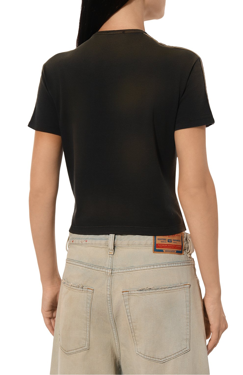 Хлопковый топ DIESEL, арт. A14282/0NMAU, фото 4