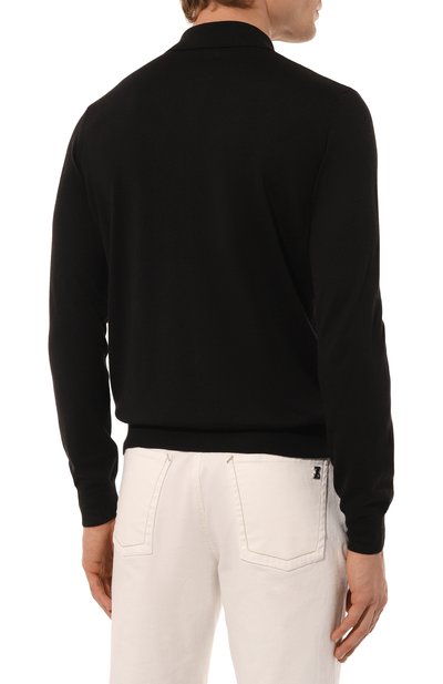 Поло из шерсти и шелка ZILLI, арт. KZP001M0230VRHB00, фото 4