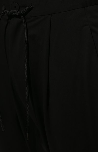 Брюки KAZUYUKI KUMAGAI черного цвета по цене 32700 руб., арт. AP21-033, фото 5 Брюки KAZUYUKI KUMAGAI, арт. AP21-033, фото 5