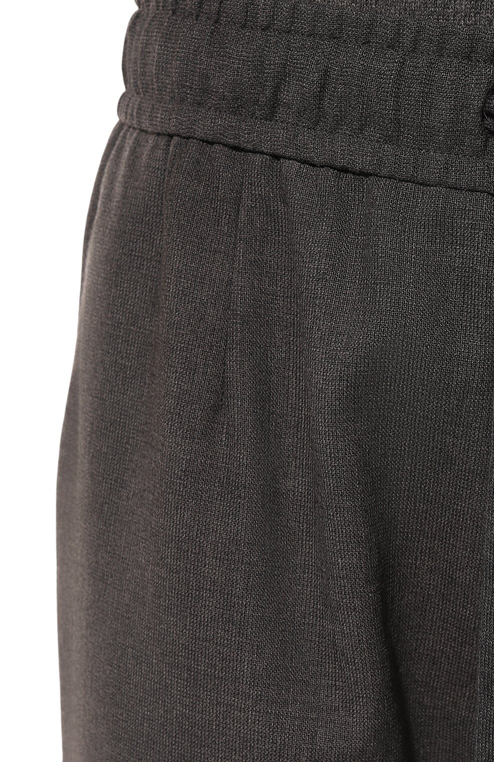 Шерстяные брюки DOLCE & GABBANA темно-серого цвета по цене 77700 руб., арт. GV4LHT/FU28E, фото 5 Шерстяные брюки DOLCE & GABBANA, арт. GV4LHT/FU28E, фото 5