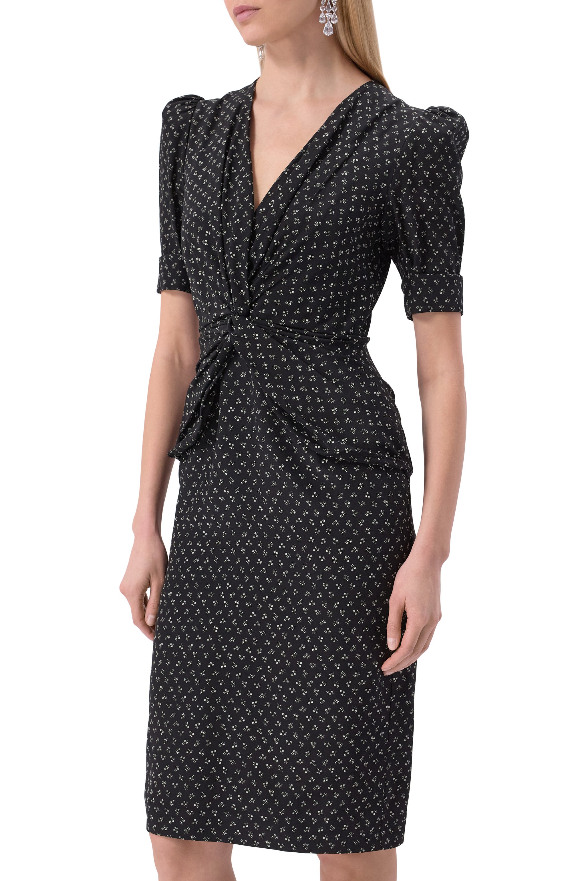 Шелковое платье ALESSANDRA RICH, арт. FABX4012-F4486, фото 3