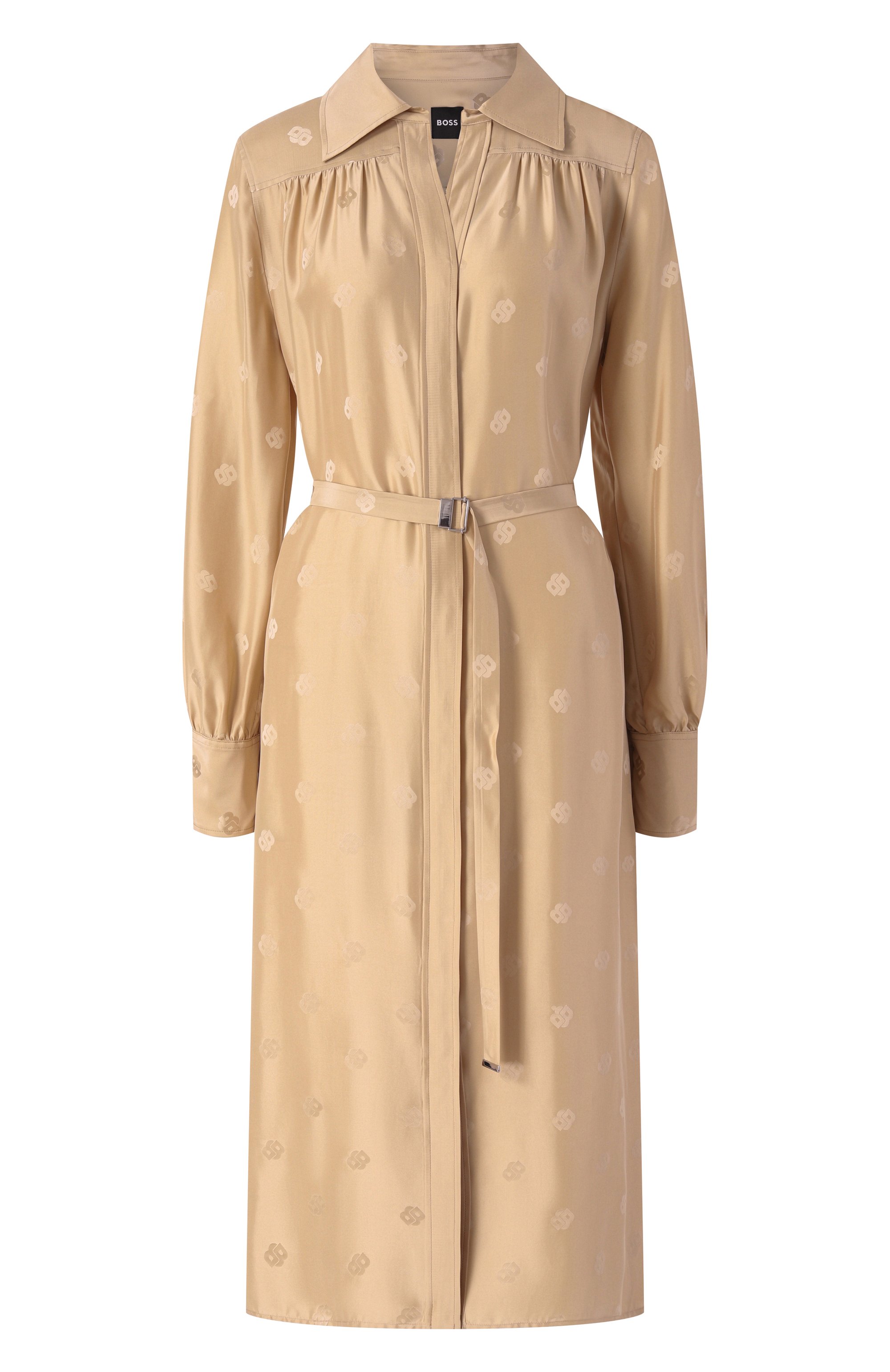 Платье из вискозы и шелка BOSS, арт. 50532758, фото 1