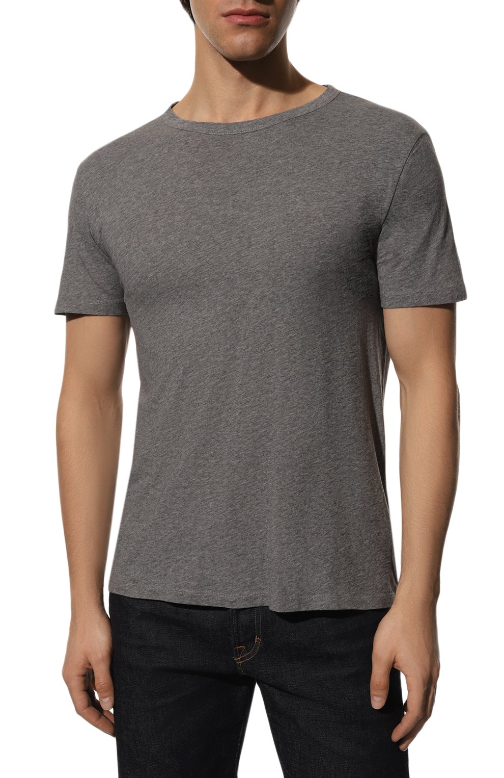 Хлопковая футболка 7 FOR ALL MANKIND, арт. JSLM6140HG, фото 3