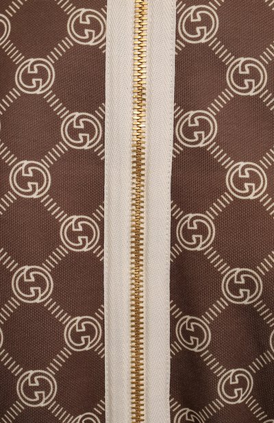 Бомбер GUCCI коричневого цвета по цене 168500 руб., арт. 671495/XJD1G, фото 5 Бомбер GUCCI, арт. 671495/XJD1G, фото 5