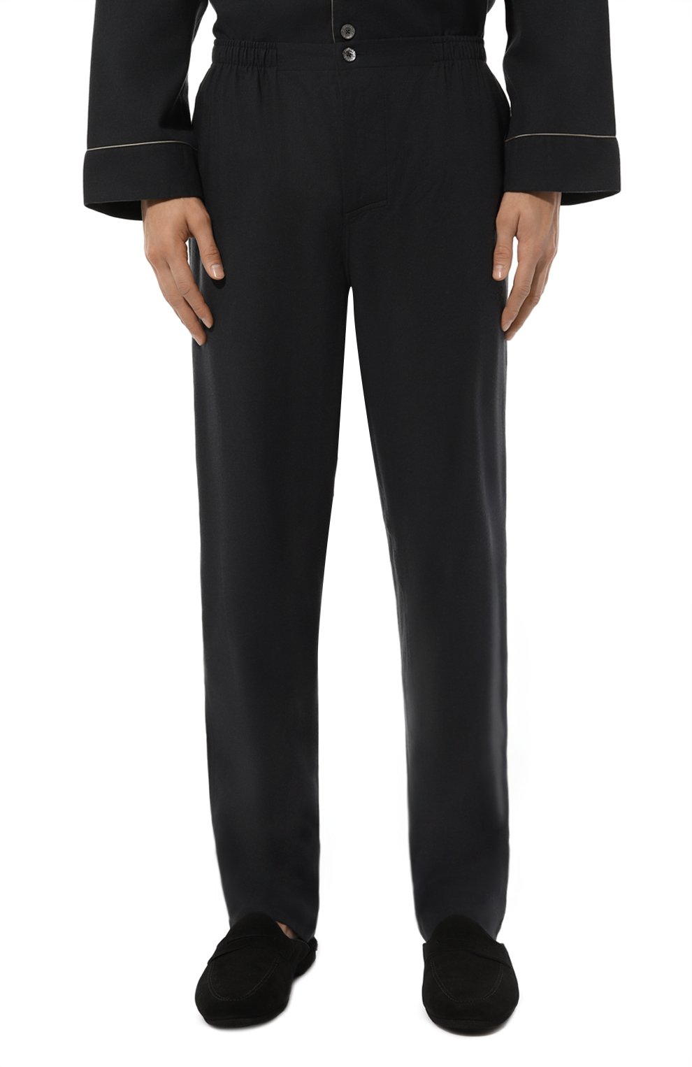 Пижама из хлопка и шерсти ZIMMERLI, арт. 4600-21001, фото 5