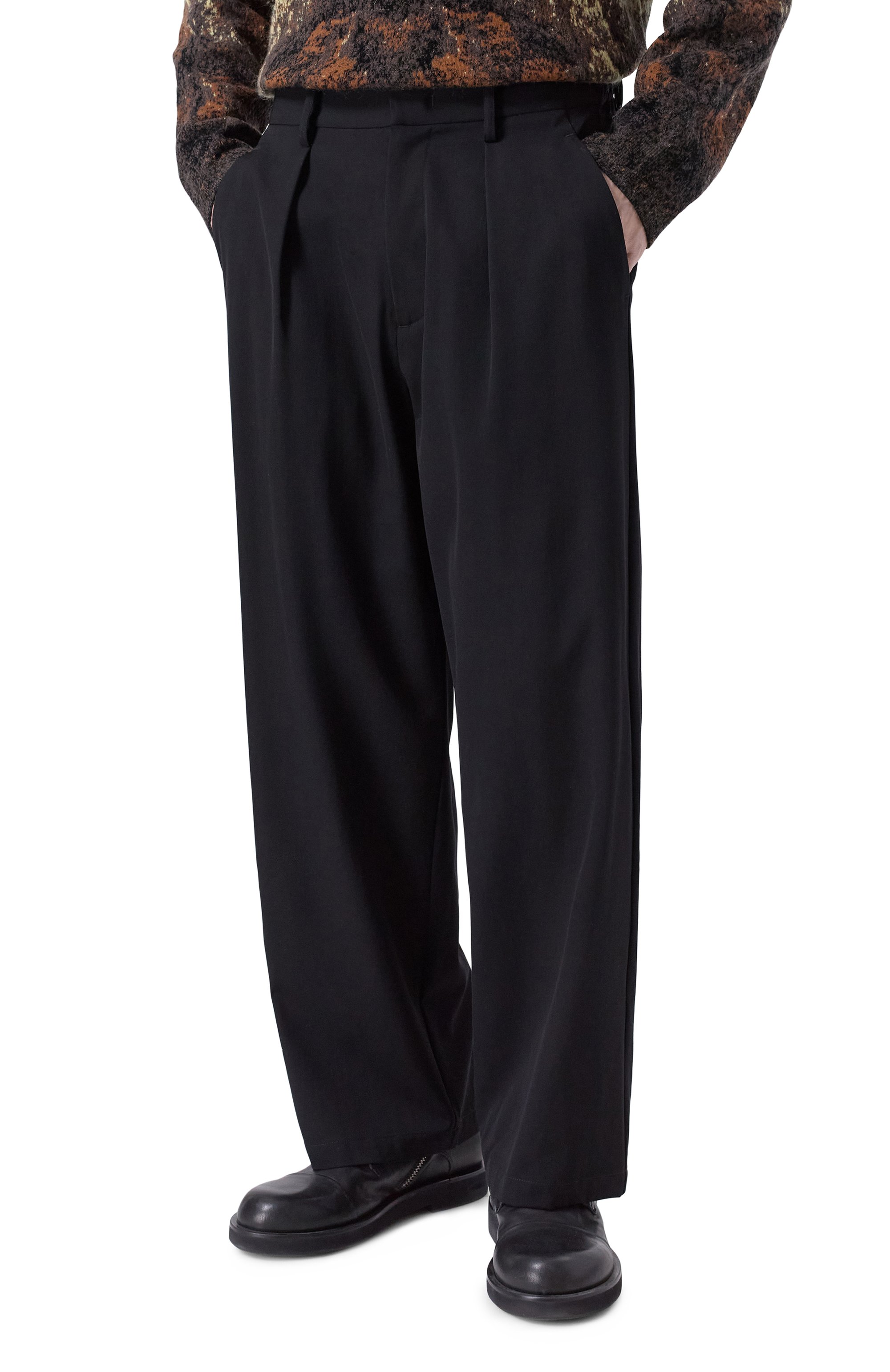 Шерстяные брюки ATTACHMENT, арт. AP52-014, фото 3