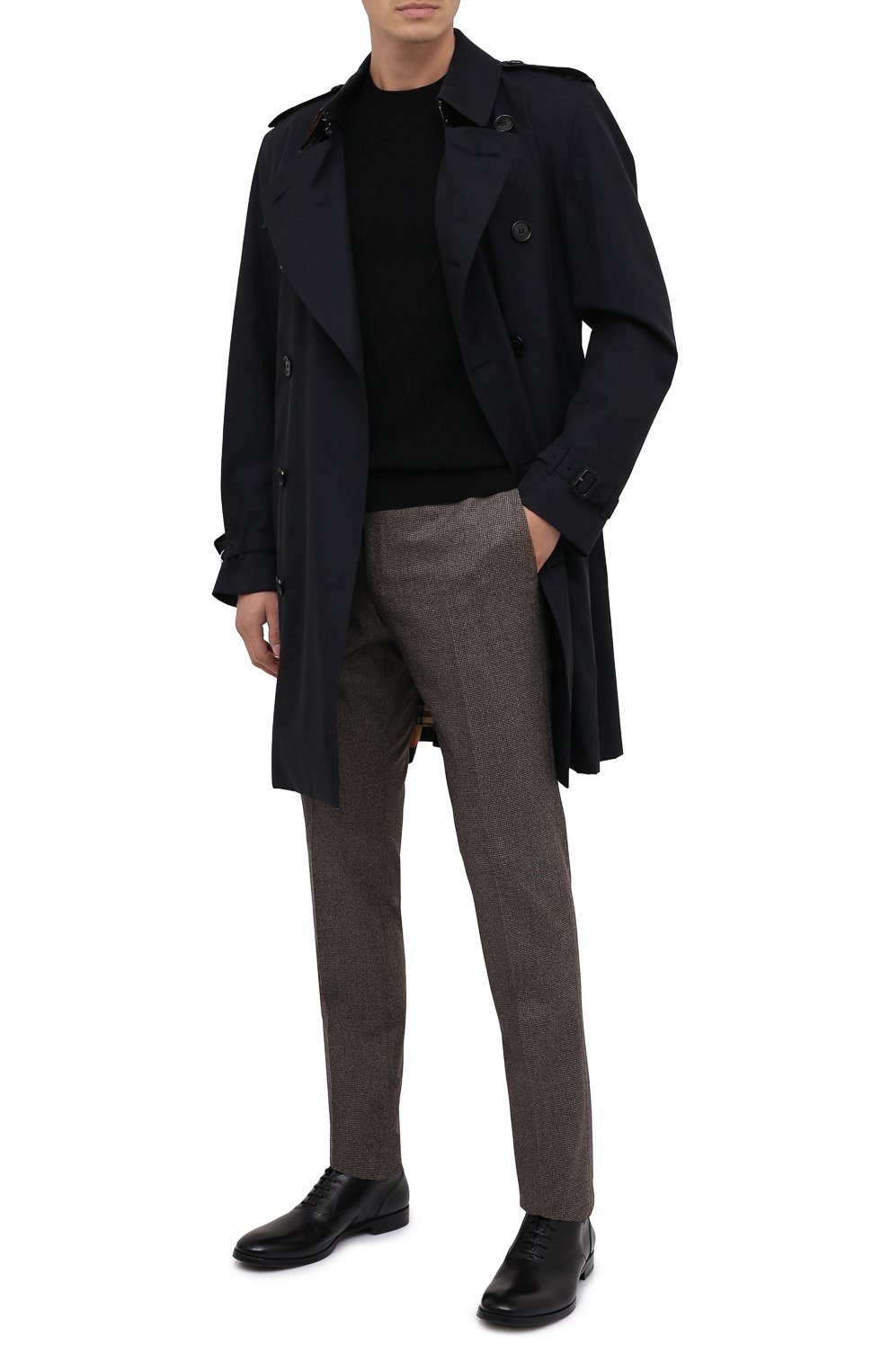 Шерстяные брюки CORNELIANI, арт. 865B01-0817226/02, фото 2