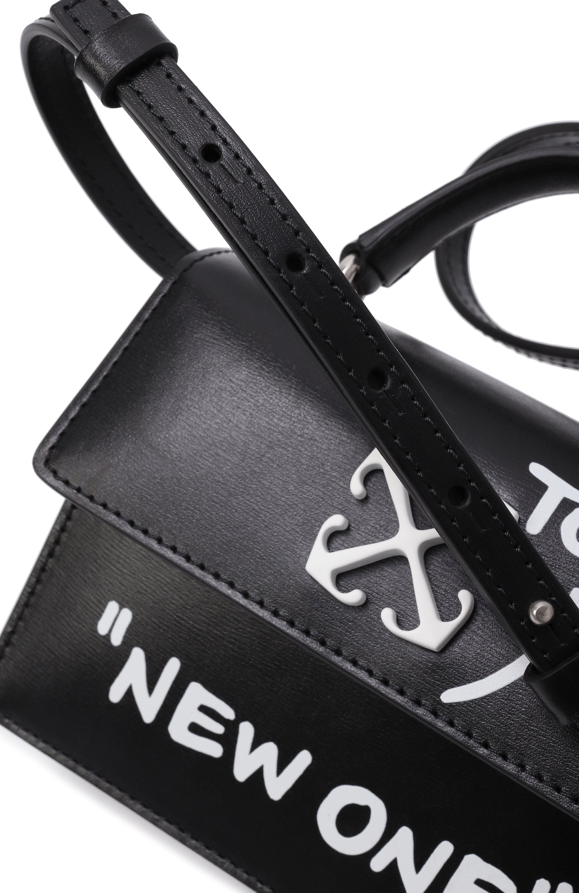 Сумка jitney quote baby OFF-WHITE, арт. 0WNP063C99LEA0021001, фото 3