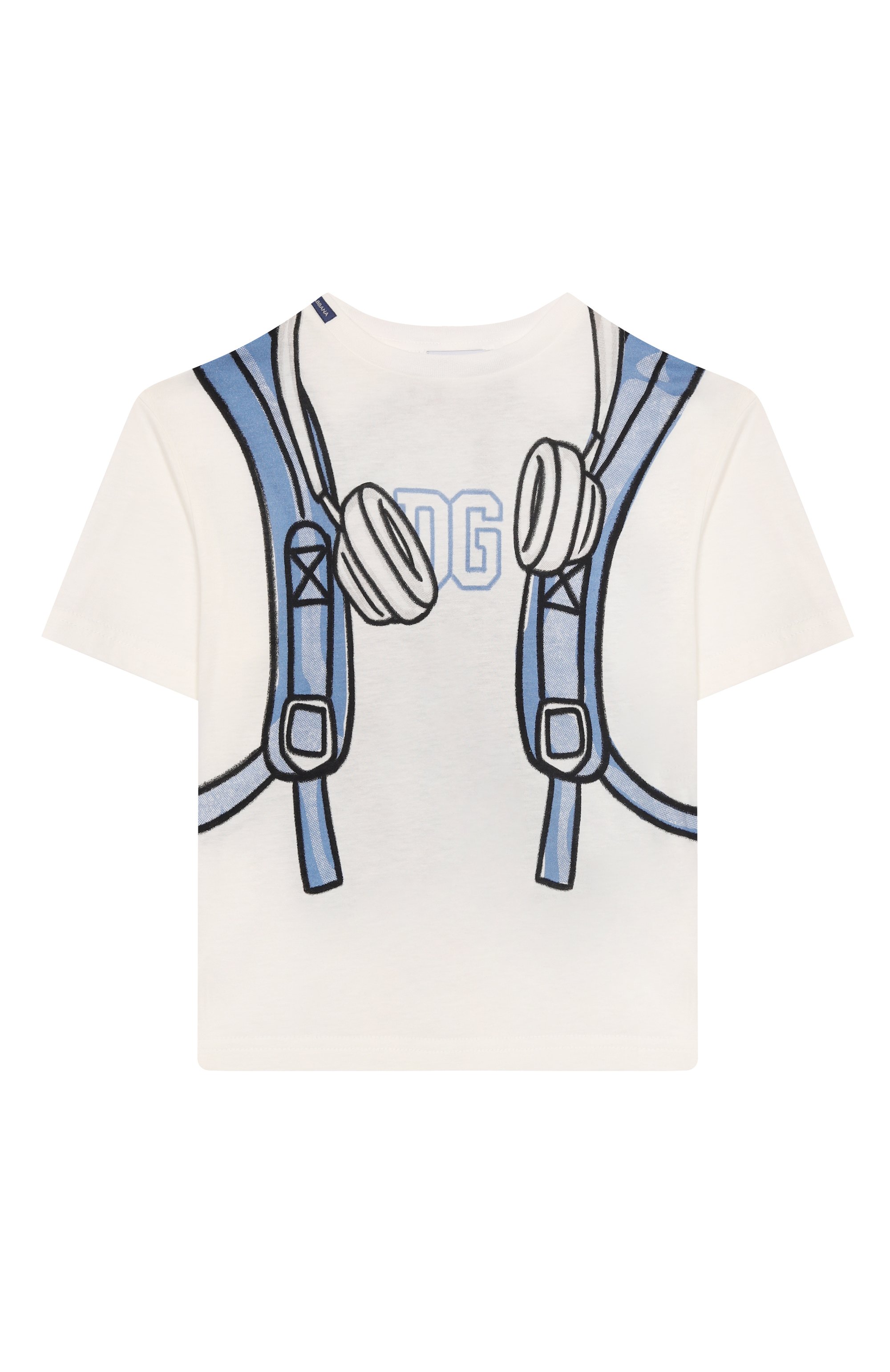 Хлопковая футболка DOLCE & GABBANA, арт. L4JTHV/II7H5/2-6, фото 1