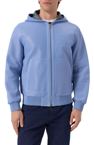 Кожаный бомбер ZILLI, арт. ARIN00M1005VSQP00, фото 3