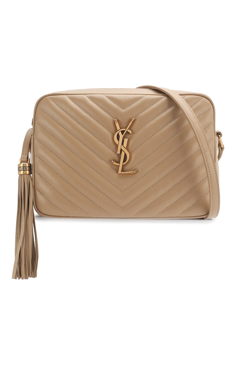 Сумка lou medium SAINT LAURENT бежевого цвета по цене 299500 руб., арт. 612544/DV707, фото 5 Сумка lou medium SAINT LAURENT, арт. 612544/DV707, фото 5