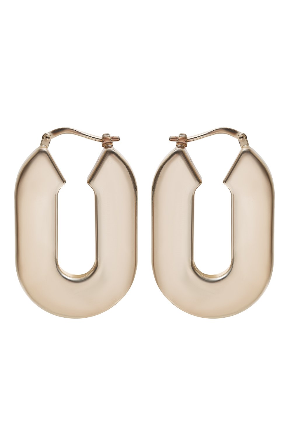 Серьги JIL SANDER золотого цвета по цене 43750 руб., арт. J11VG0080 P4877/SILVER, фото 1 Серьги JIL SANDER, арт. J11VG0080 P4877/SILVER, фото 1