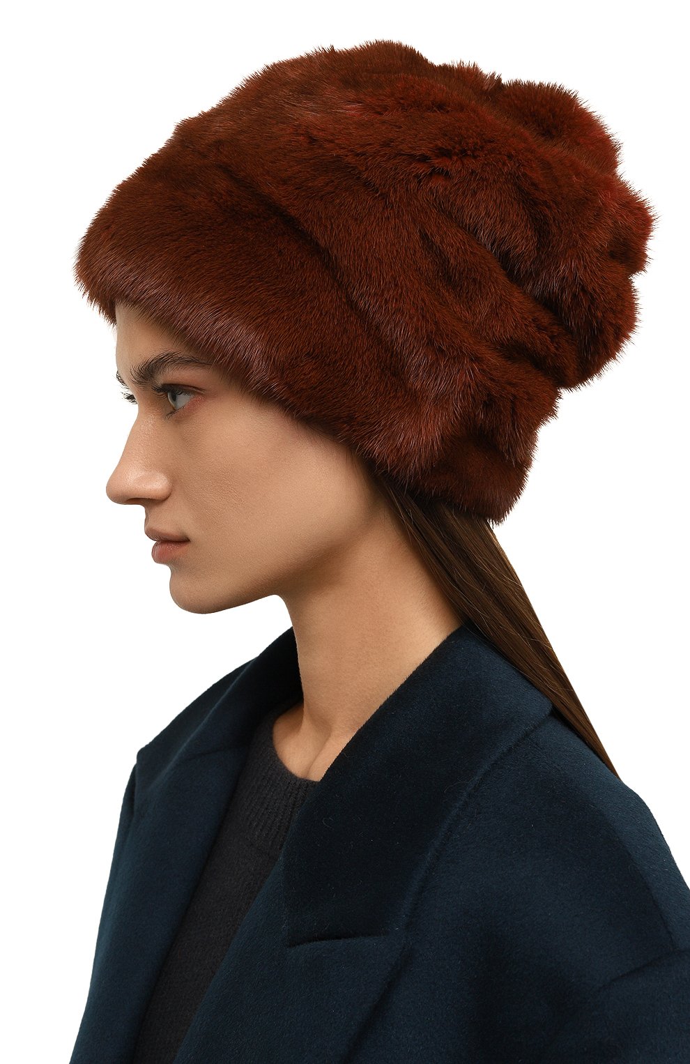 Меховая шапка шарпей new из норки FURLAND, арт. 0204100110202600000, фото 2