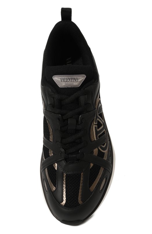 Комбинированные кроссовки VLogo Easyjog Valentino 5Y0S0I25FWS/ Чёрный  5Y0S0I25FWS/ Фото 6