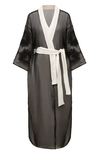 Женский халат изо льна и шелка MAURIZIO, арт. MZW307130775