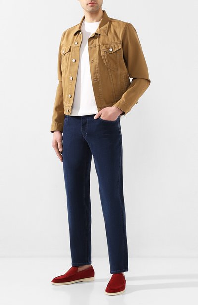 Замшевые лоферы summer walk LORO PIANA, арт. FAE8124, фото 2