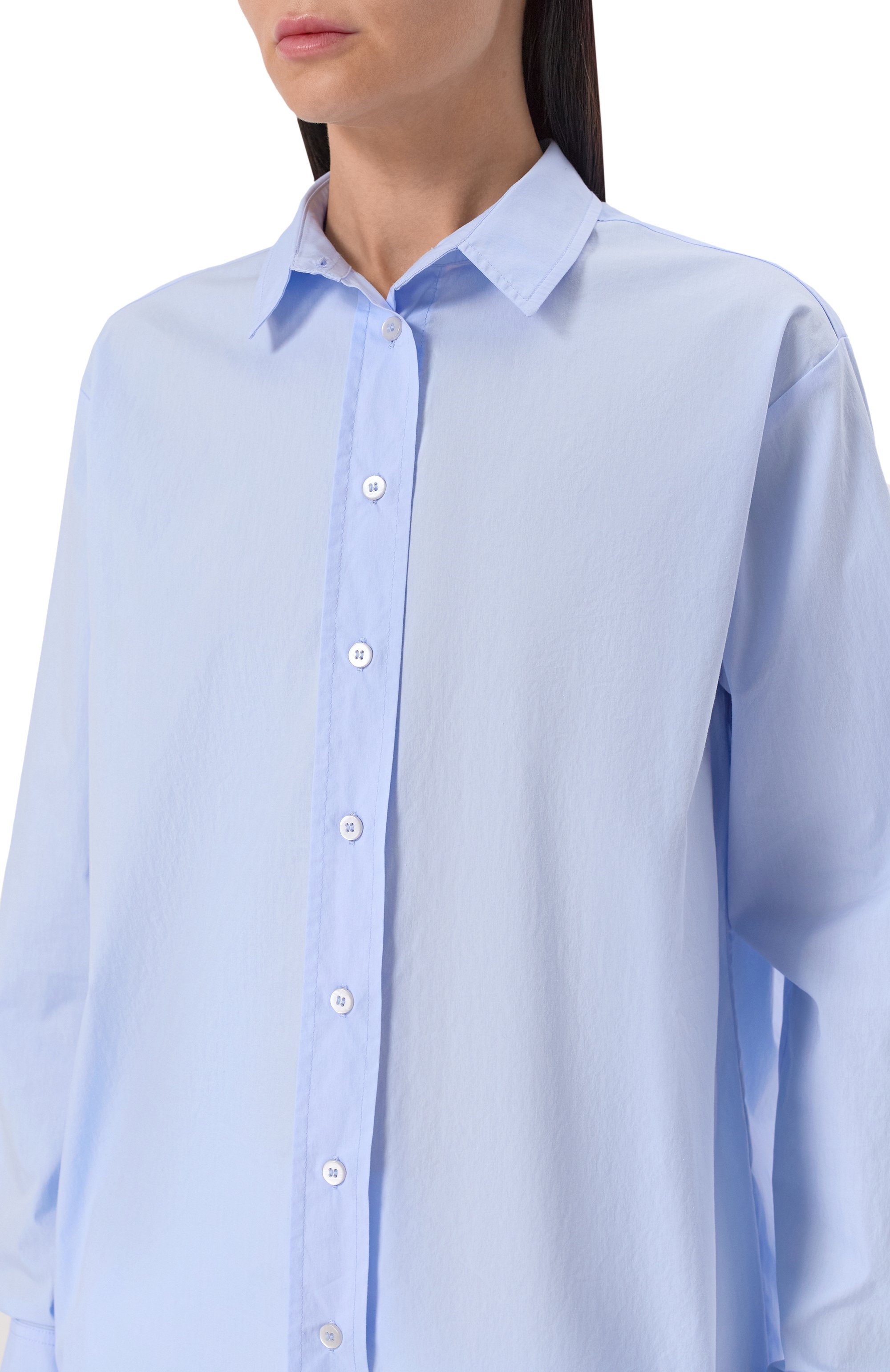 Хлопковая рубашка LESYANEBO, арт. SS24/H-799/ZT, фото 5