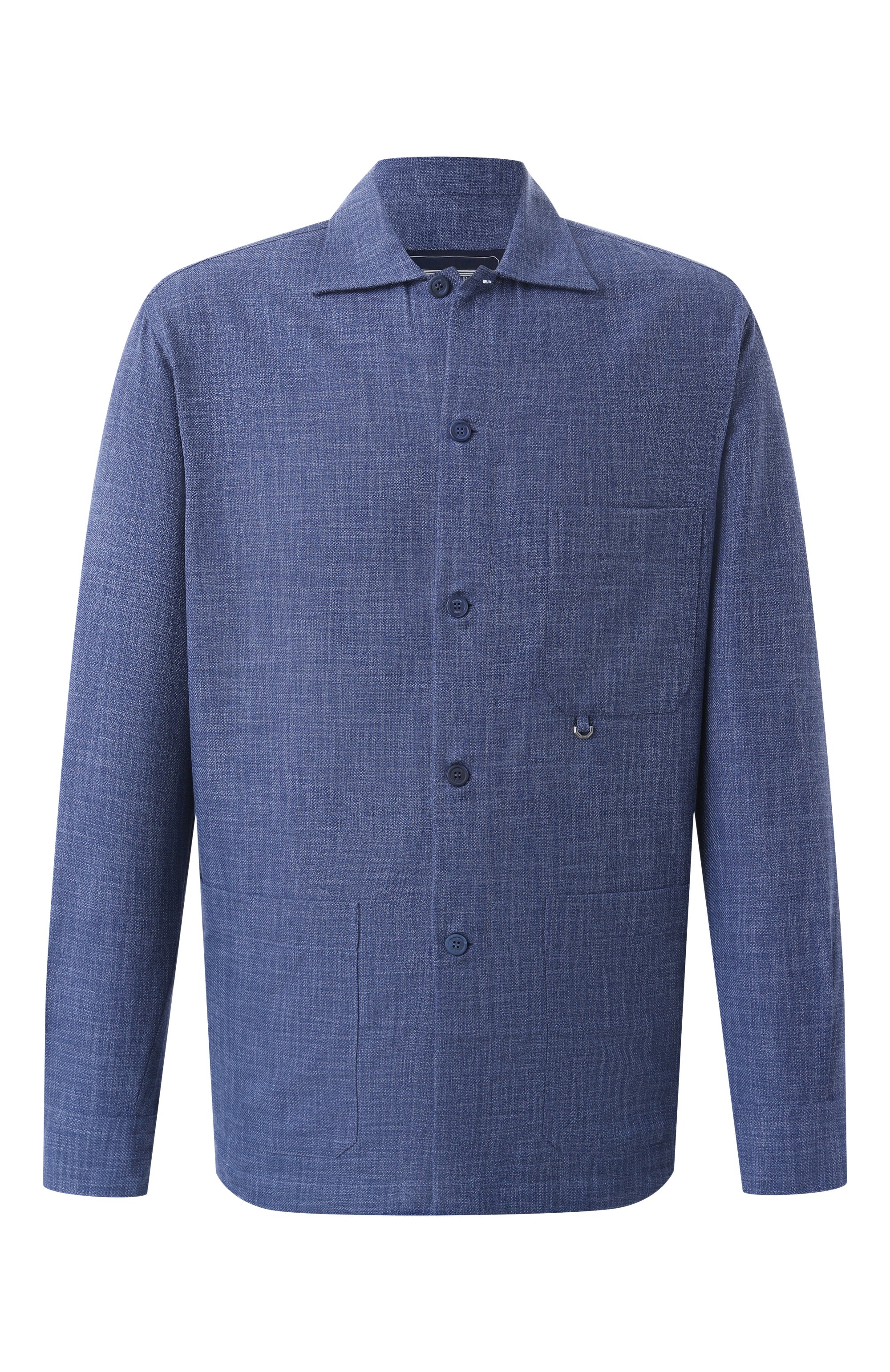 Рубашка из хлопка и шерсти STEFANO RICCI, арт. SP007776/CTW02S, фото 1