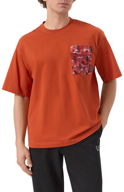 Хлопковая фу�тболка EA7, арт. 7M000121/AF12874, фото 3