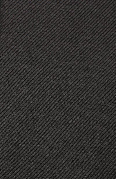 Шелковый галстук LANVIN черного цвета по цене 15700 руб., арт. 1302/TIE, фото 3 Шелковый галстук LANVIN, арт. 1302/TIE, фото 3
