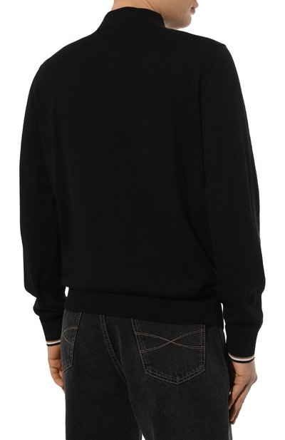 Хлопковое поло BOSS, арт. 50506025, фото 4